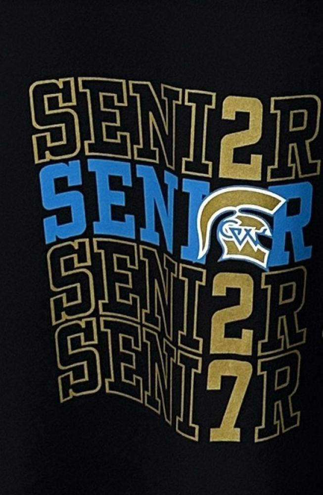 Black Senior Class Shirt 2027