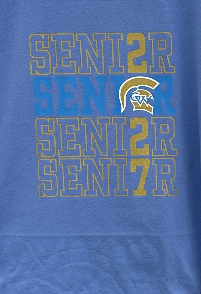 Blue Senior Class T-Shirt 2027