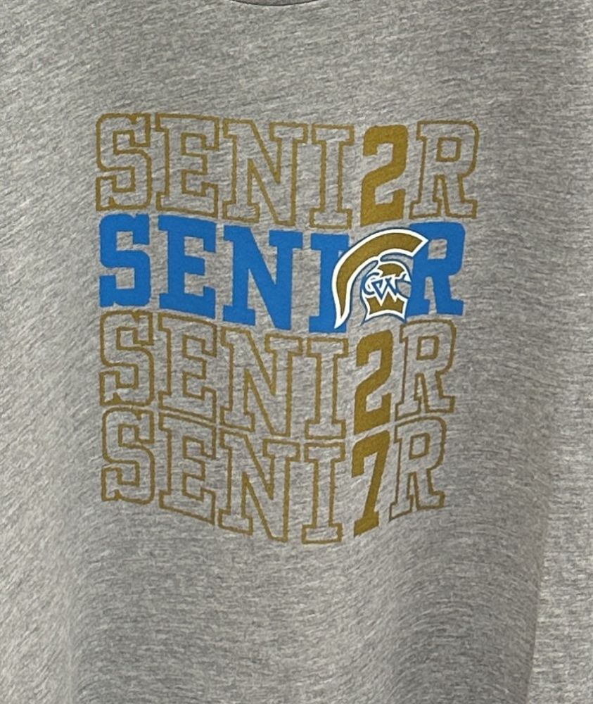 Gray Senior Class T-shirt 2027